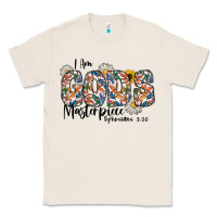 Natural I Am Gods Master Piece Ephesians Classic Tee - CowhideDigitalArt