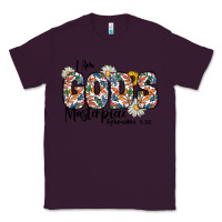 Plum I Am Gods Master Piece Ephesians Classic Tee - CowhideDigitalArt