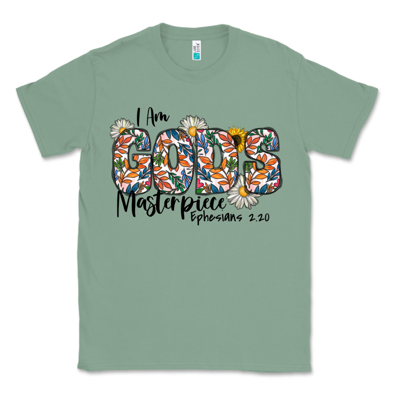 I Am Gods Master Piece Ephesians Classic Tee by CowhideDigitalArt | Teevron