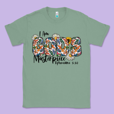 I Am Gods Master Piece Ephesians Classic Tee Designed By Cowhidedigitalart