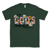 Sports Green I Am Gods Master Piece Ephesians Classic Tee - CowhideDigitalArt