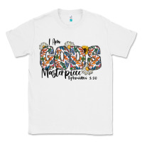 White I Am Gods Master Piece Ephesians Classic Tee - CowhideDigitalArt