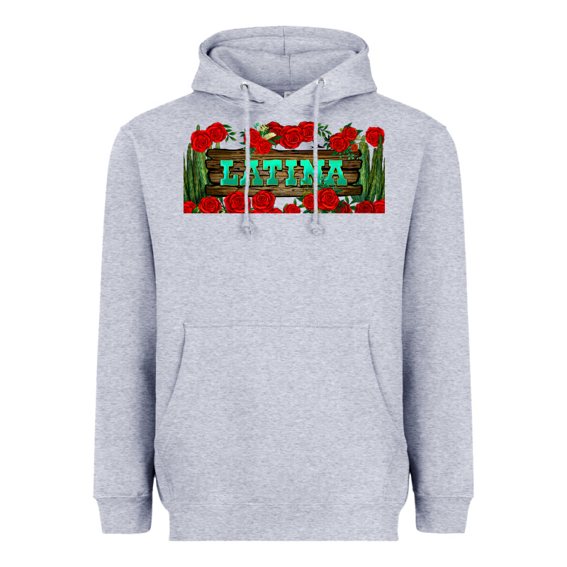 Latina Libbey Glass Heavyweight Hoodie by BundleAndBundleShop | Teevron