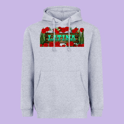 Latina Libbey Glass Heavyweight Hoodie Designed By Bundleandbundleshop