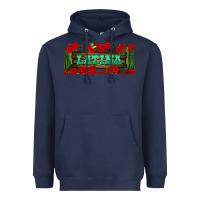 Navy latina libbey glass Heavyweight Hoodie - BundleAndBundleShop