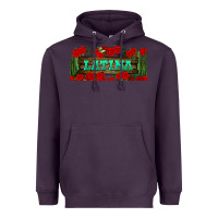 Plum latina libbey glass Heavyweight Hoodie - BundleAndBundleShop