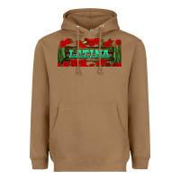Toasted Coconut latina libbey glass Heavyweight Hoodie - BundleAndBundleShop
