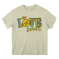Mossy love summer Heavy Core Tee - CowhideDigitalArt