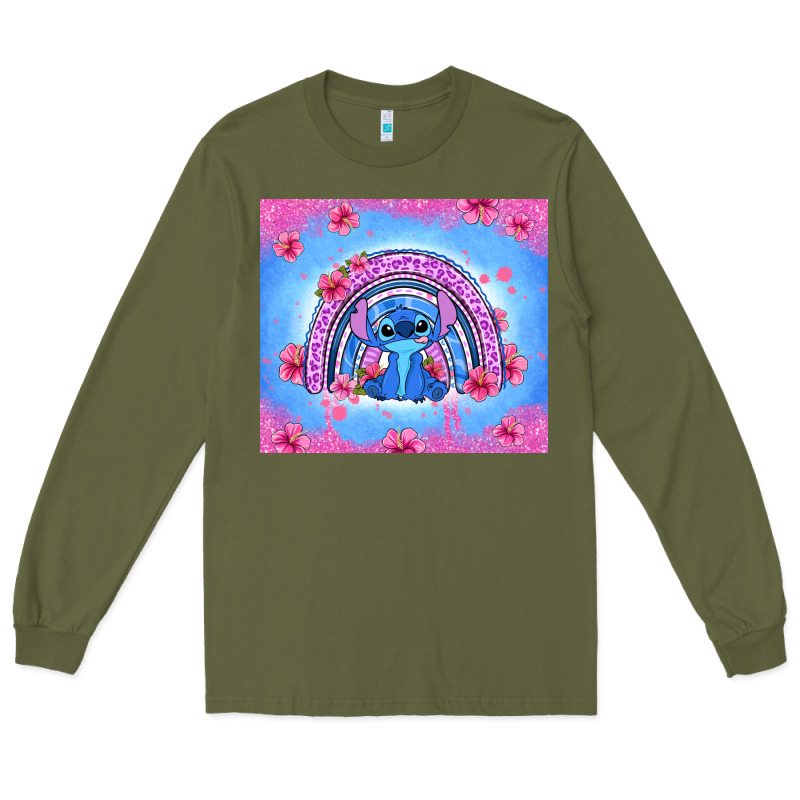 Stitch Rainbow Long Sleeve Tee by Zillion Design Studio | Teevron