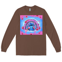 Chestnut stitch rainbow Long Sleeve Tee - Zillion Design Studio