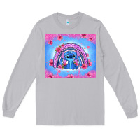 Moon Dust stitch rainbow Long Sleeve Tee - Zillion Design Studio