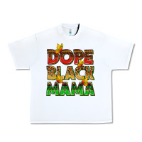 White dope black mama with butterflies Urban Heavy Tee - texasbilliewilder
