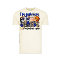 Vintage Arctic i'm just here for the snacks #basketball sister Vintage Tee - Zillion Design Studio