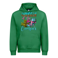 Emerald Queen Of The Camper Urban Hoodie - BundleAndBundleShop