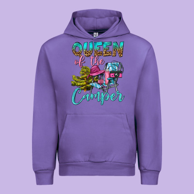 Queen Of The Camper Urban Hoodie Designed By Bundleandbundleshop