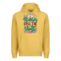 Antique Gold nurses call the shots Premium Hoodie - NancyCooperArtShop