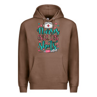 Chestnut nurses call the shots Premium Hoodie - NancyCooperArtShop