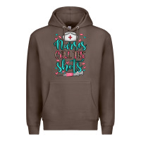 Coffee nurses call the shots Premium Hoodie - NancyCooperArtShop