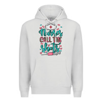 Dove Grey nurses call the shots Premium Hoodie - NancyCooperArtShop