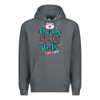 Rock nurses call the shots Premium Hoodie - NancyCooperArtShop