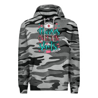 Slate Camo nurses call the shots Premium Hoodie - NancyCooperArtShop