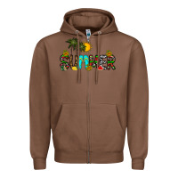Chestnut summer Zipper Hoodie - CowhideDigitalArt