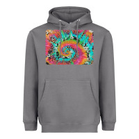 Storm tie dye leopard cowhide glitter background Heavyweight Hoodie - Artiststas