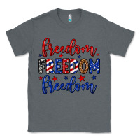 Charcoal Heather Freedom freedom freedom Classic Tee - Neo Western