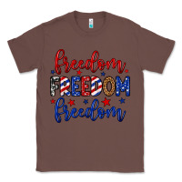 Chestnut Freedom freedom freedom Classic Tee - Neo Western