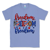 Colony Blue Freedom freedom freedom Classic Tee - Neo Western