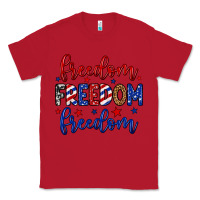 Red Freedom freedom freedom Classic Tee - Neo Western