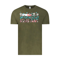 Vintage Olive orthodontist assistant Vintage Tee - texasbilliewilder