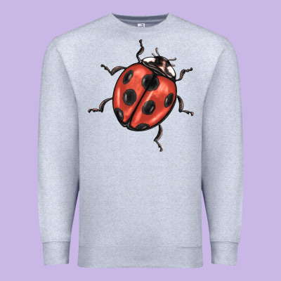 Ladybug Premium Sweatshirt Designed By Barkaloodesign