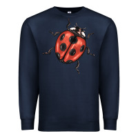 Navy ladybug Premium Sweatshirt - BarkalooDesign