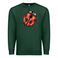 Sports Green ladybug Premium Sweatshirt - BarkalooDesign