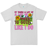Dove Grey it takes a lot of a lot of balls to golf like i do Premium Tee - Artiststas