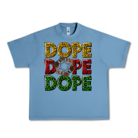Pebble Blue dope dope dope Urban Heavy Tee - texasbilliewilder