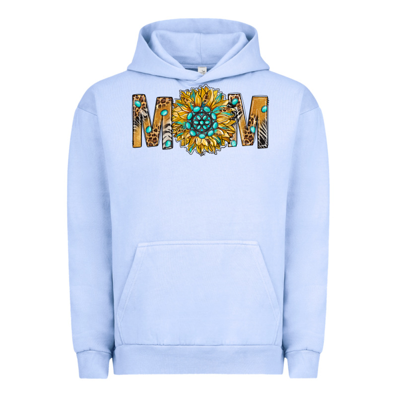 Western Mom With Gemstone And Sunflower Urban Hoodie by BundleAndBundleShop | Teevron