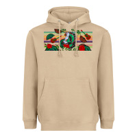 Mushroom flamenco dancer libbey glass Heavyweight Hoodie - BundleAndBundleShop