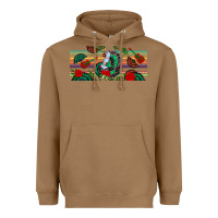 Toasted Coconut flamenco dancer libbey glass Heavyweight Hoodie - BundleAndBundleShop