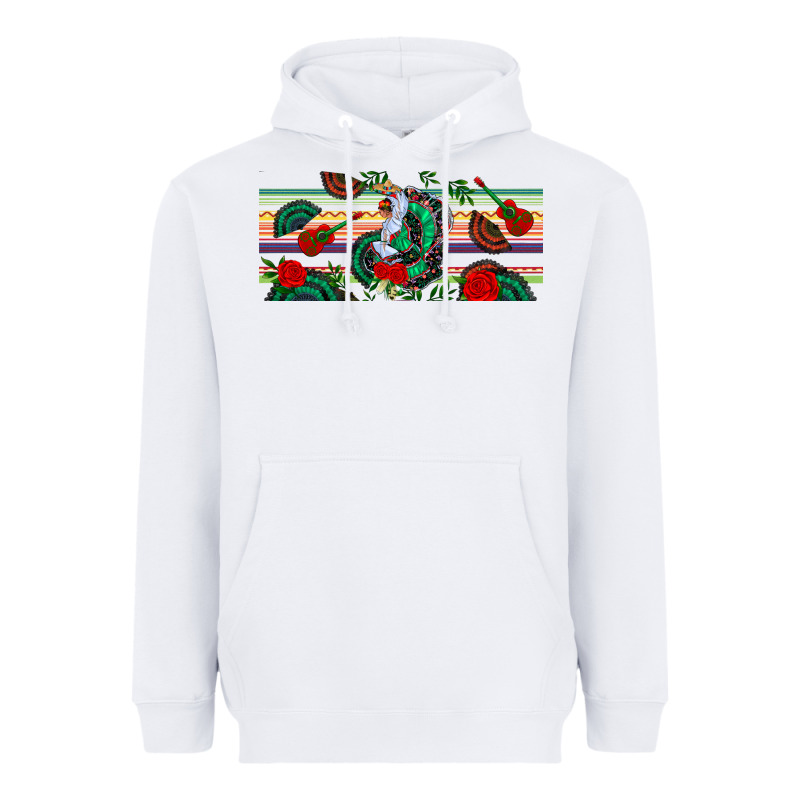 Flamenco Dancer Libbey Glass Heavyweight Hoodie by BundleAndBundleShop | Teevron