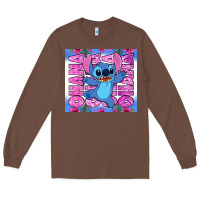 Chestnut stitch ohana Long Sleeve Tee - Zillion Design Studio