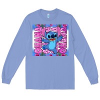 Colony Blue stitch ohana Long Sleeve Tee - Zillion Design Studio