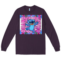 Plum stitch ohana Long Sleeve Tee - Zillion Design Studio