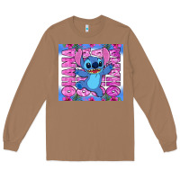 Toasted Coconut stitch ohana Long Sleeve Tee - Zillion Design Studio