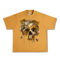Peanut Butter Flower Skeleton Bees Urban Heavy Tee - RanaPortraitStore