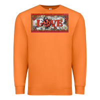 Carrot love ladybug    license plate template Premium Sweatshirt - BarkalooDesign