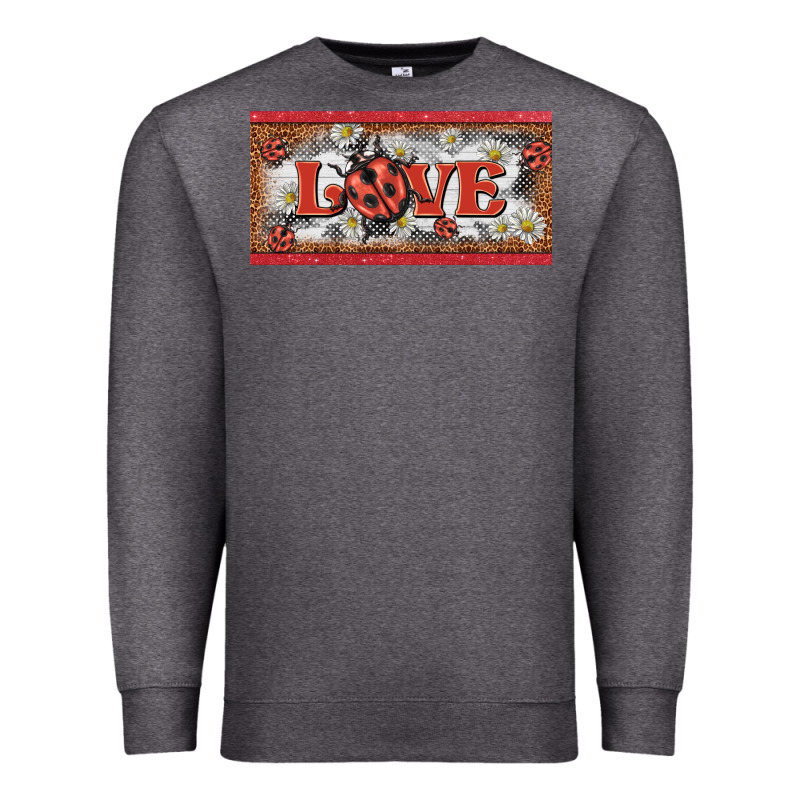 Love Ladybug    License Plate Template Premium Sweatshirt by BarkalooDesign | Teevron
