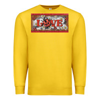 Lemon love ladybug    license plate template Premium Sweatshirt - BarkalooDesign