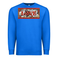 True Royal love ladybug    license plate template Premium Sweatshirt - BarkalooDesign